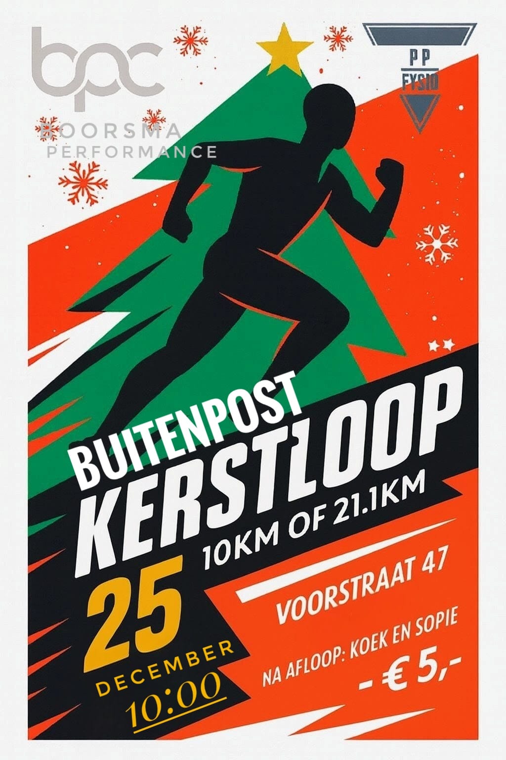 poster kerstloop